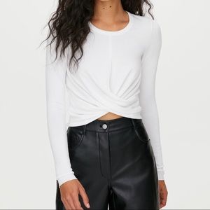 Aritzia Wilfred Free Ortiz Long Sleeve Top